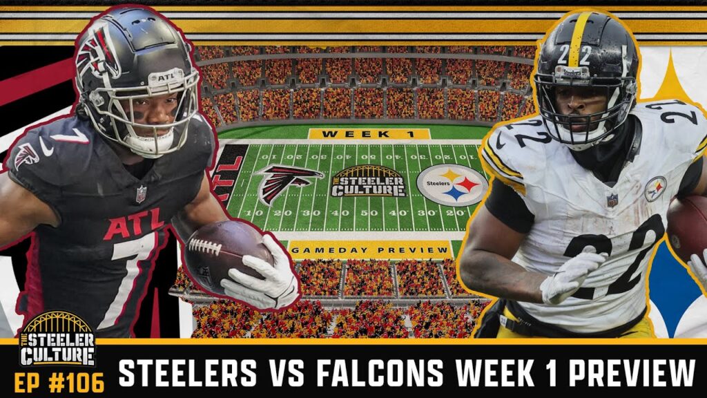 Wilson or Fields Starting? | STEELERS VS FALCONS WEEK 1 GAMEDAY PREVIEW #Steelers #Falcons