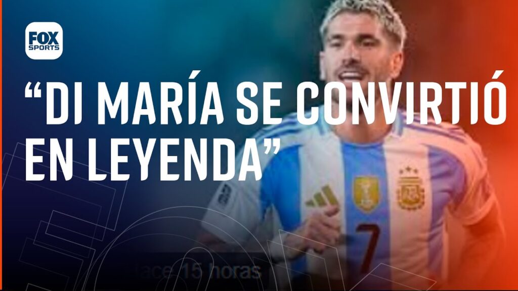 RODRIGO DE PAUL: "DI MARÍA SE CONVIRTIÓ EN LEYENDA Y VA A DURAR PARA TODA LA VIDA" ARGENTINA 3-0 CHI