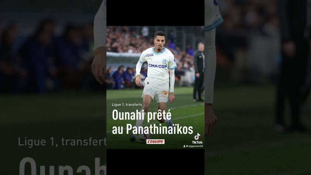 Azzedine Ounahi est PRETER avec OPTION D'ACHAT au Panathinaikos #ounahi