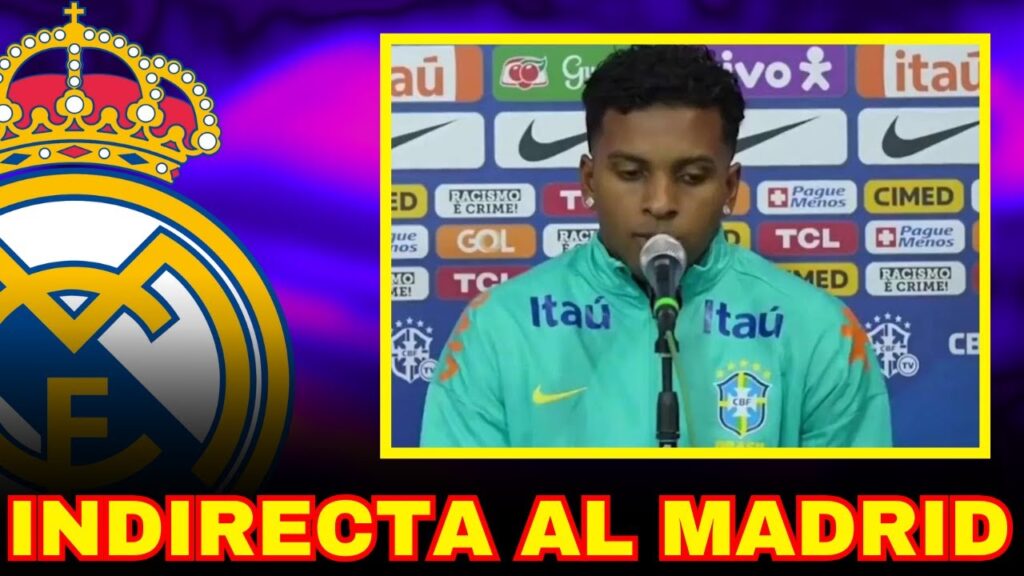 RODRYGO LANZA UNA INDIRECTA AL REAL MADRID TRAS MARCAR Y SER EL MEJOR CON BRASIL