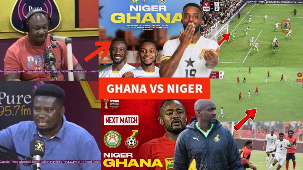 BRILLIANT ANALYSIS ON NIGER VS GHANA 🇬🇭BLACK STARS…OTTO ADDO, KUDUS, PARTEY, INAKI & JORDAN AYEW