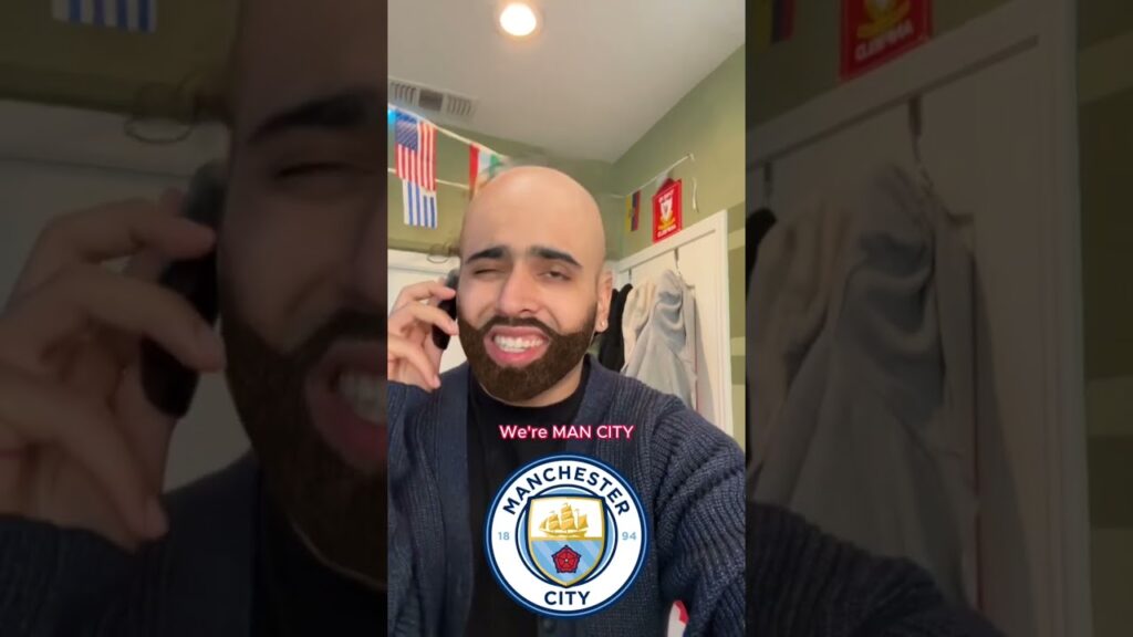 Ilkay Gündogan calling Pep Guardiola to bring him back to Man City 🤣🇩🇪