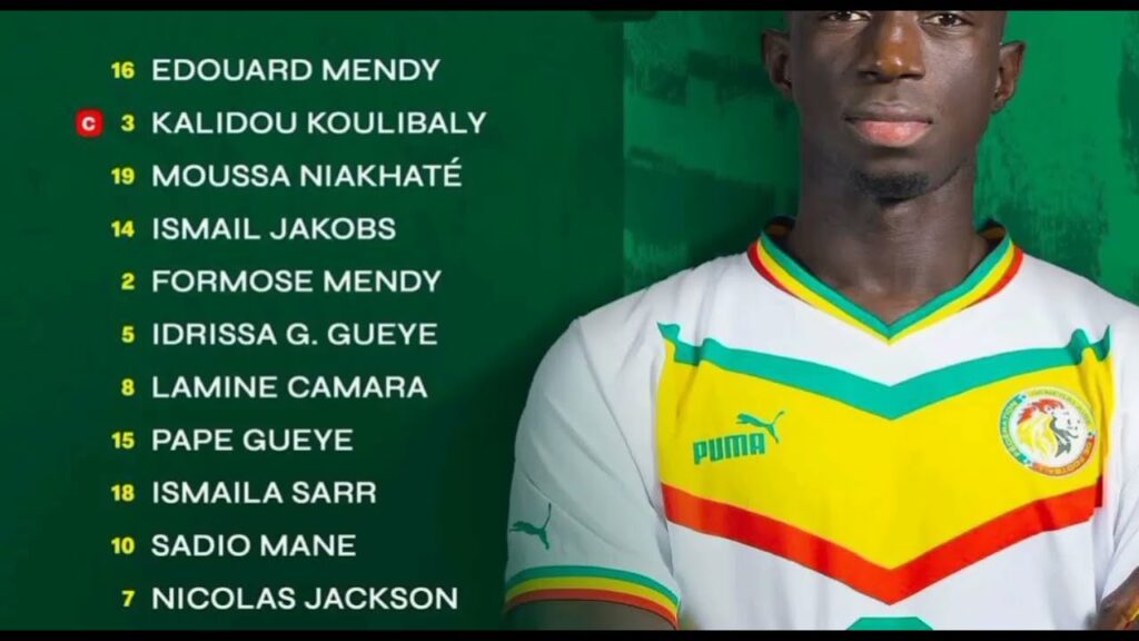 🚨Composition officiel du Sénégal contre le Burundi  avec Édouard Mendy et Formose Mendy 😍😍💎💎✅🇸🇳🇸🇳