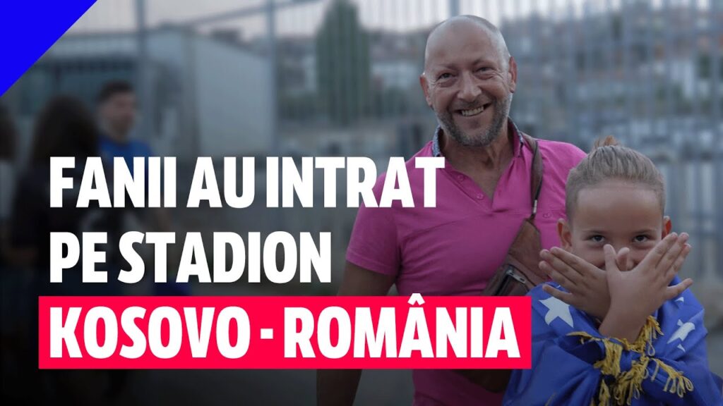 Fanii au început să intre pe stadion | Kosovo - România | GOLAZO.ro