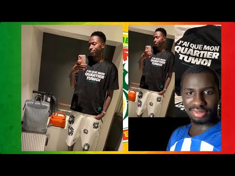 🚨 Réaction hilarante de Pape Matar Sarr aux blagues sur ses paroles 😂 Son T-shirt en dit long 👀