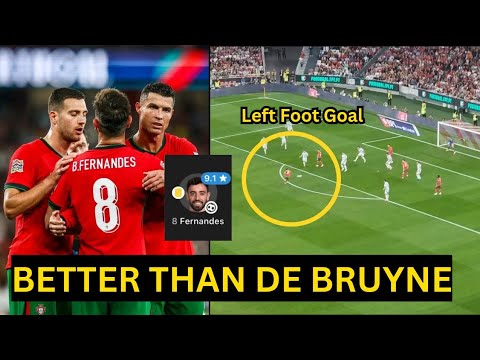 C.Ronaldo PRAISED Bruno Fernandes after Score Goal & WONDER Performance vs SCOTLAND | Man Utd News