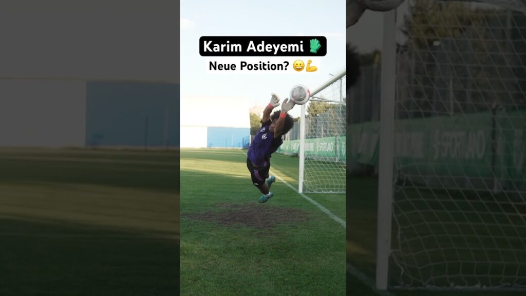 ADEYEMI fliegt, glänzt und hält! 🧤💪