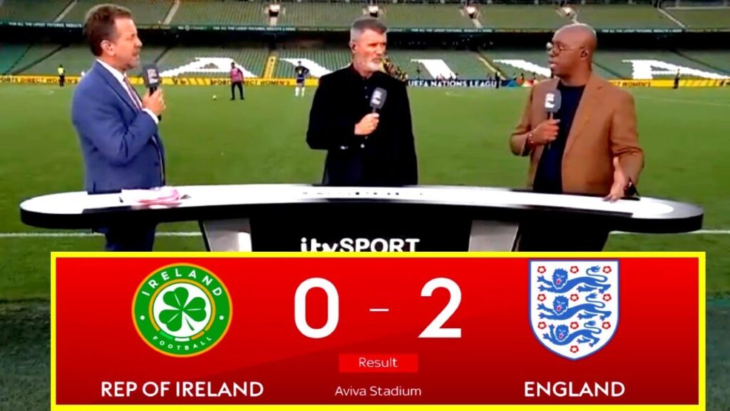 🔥England vs Ireland (2-0) UEFA Nations League 2024 Declan Rice and Grealish goals and celebrations