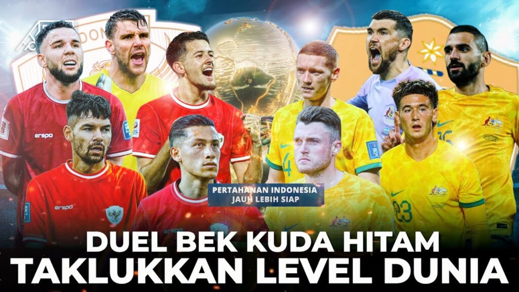 Andalkan Serangan Balik Shoot Pantulan Bola demi Poin ke Piala Dunia! Pertahanan Indonesia Australia
