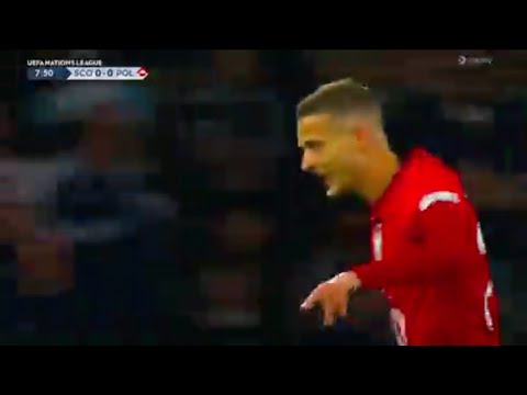 Sebastian Szymański Gol, Szkocja vs Polska (2-3) Wszystkie gole i rozszerzone skróty