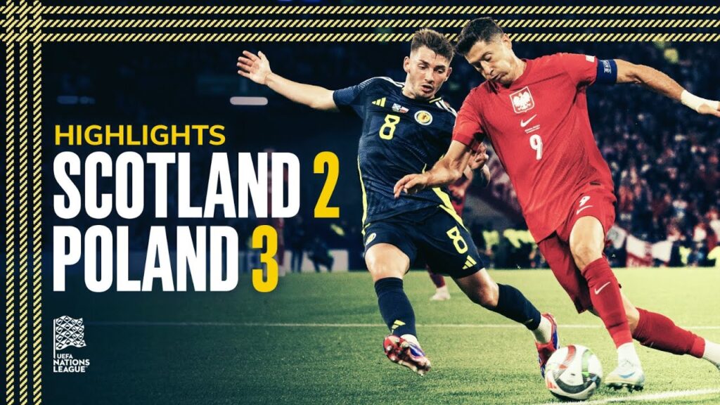 Scotland 2-3 Poland | Late Defeat in Nations League Opener | 2024 UEFA Nations League Highlights