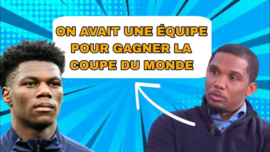 Les meilleures moments interview SAMUEL ETO’O & AURELIEN TCHOUAMENIE Les meilleures moments interview SAMUEL ETO'O & AURELIEN TCHOUAMENIE