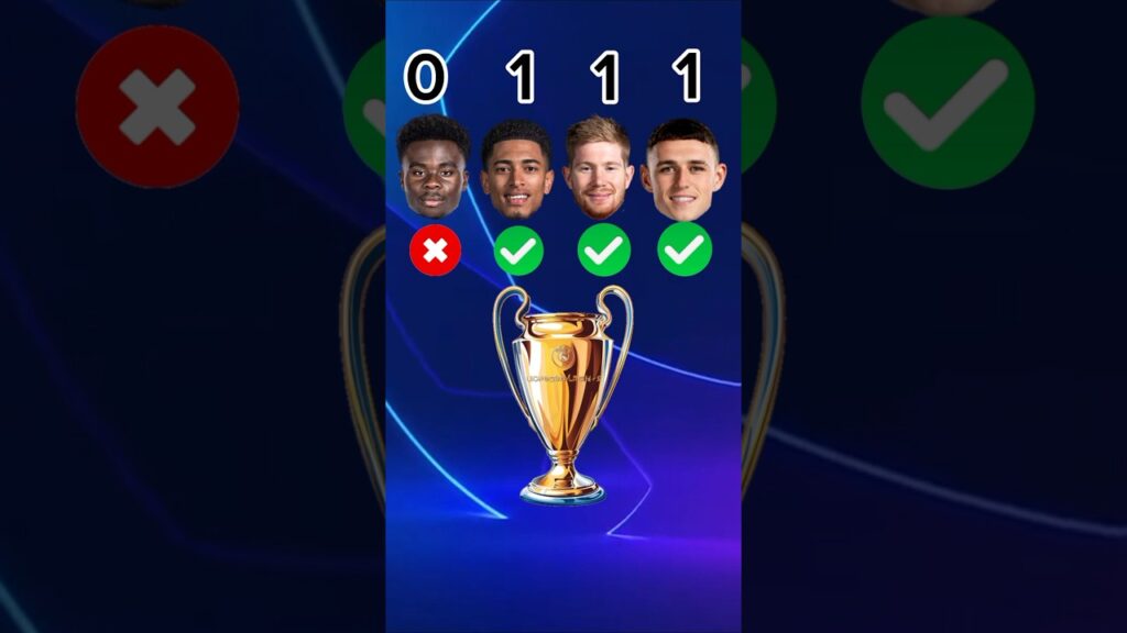 Saka Vs Bellingham Vs Debruyne Vs Phil Foden #football #shorts #saka #bellingham #debruyne #foden