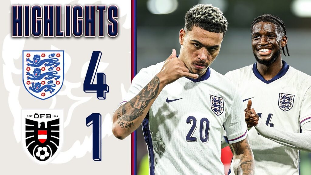 England U21 4-1 Austria U21 | Morgan Rogers At The Double 🤩 | Highlights England U21 4-1 Austria U21 | Morgan Rogers At The Double 🤩 | Highlights