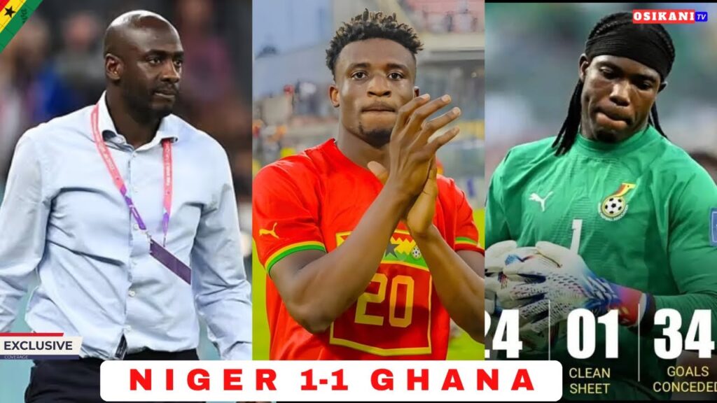 GHANA 1-1 NIGER • OTTO ADDO, KUDUS, PARTEY & BLACK STARS MUST WAKE UP! OSIKANI RANTS!!! AFCON 2025