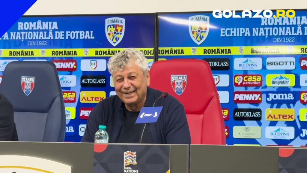 Conferință de presă Mircea Lucescu, după victoria României împotriva Lituaniei | GOLAZO.ro