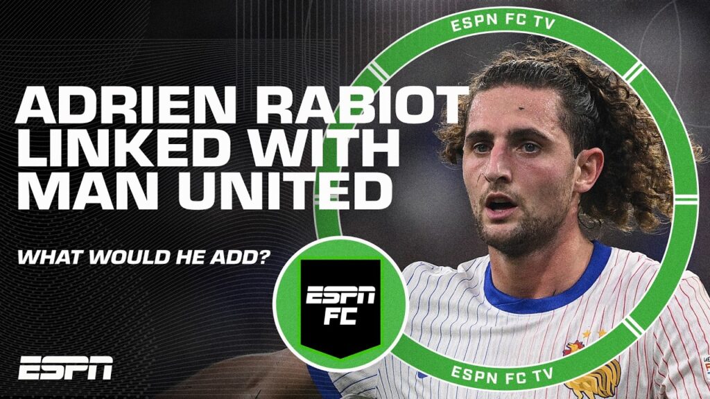 Adrien Rabiot linked with Man United π What would he add to the club? | ESPN FC Adrien Rabiot linked with Man United π What would he add to the club? | ESPN FC