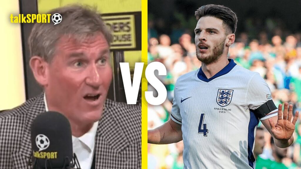 Simon Jordan SLAMS Declan Rice For Not Celebrating His England Goal vs Ireland! 😡❌