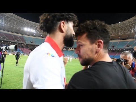 شاهد ما حدث بين ساسي والمساكني بعد الهدف القاتل.. استقبال خاص للخضراوي ومميش نجم الشباك الأول