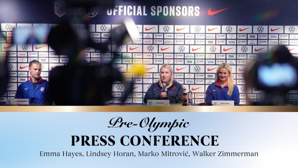OLYMPIC SEND-OFF PRESS-CONFERENCE: U.S. Men's and Women's Olympic Soccer Teams | July 8, 2024