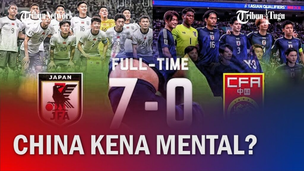 Kritik Pedas Untuk TIMNAS CHINA, setelah Ditebas Samurai Biru 7-0