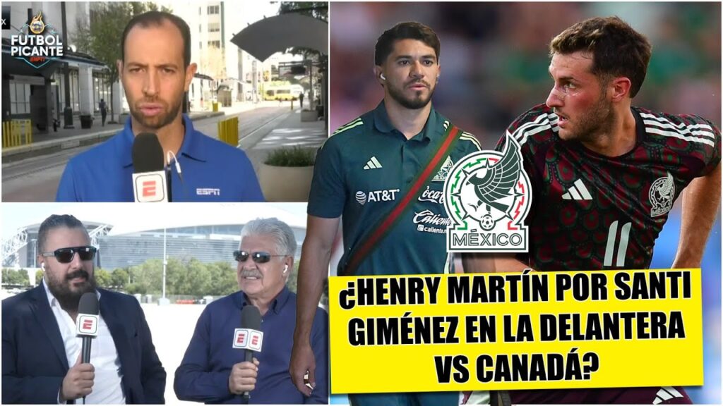 HENRY MARTÍN sería el titular, en vez de SANTI GIMÉNEZ. EL TUCA aprueba el cambio | Futbol Picante