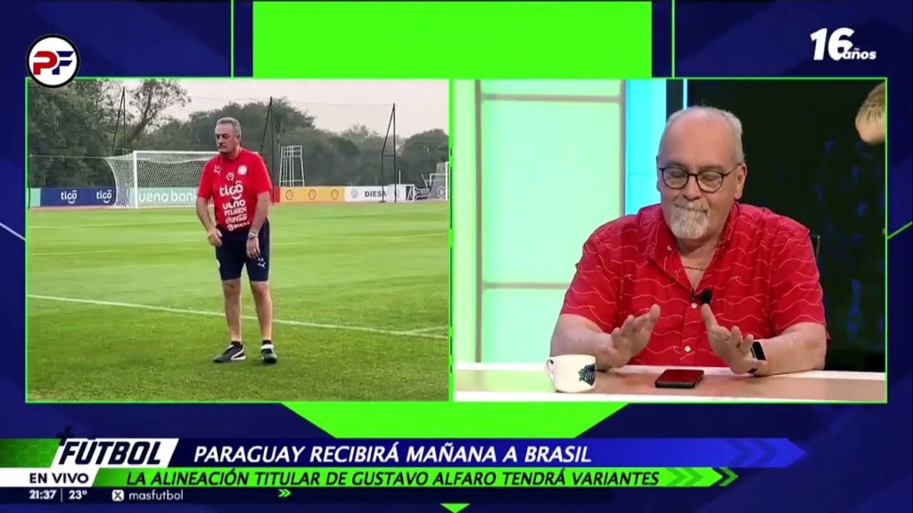 La Selección Paraguaya de Gustavo Alfaro - MAS FUTBOL Y LA POLÉMICA DT (9 | Septiembre | 2024)