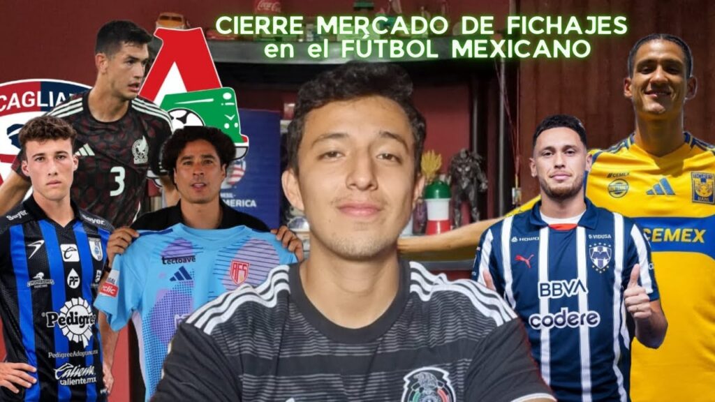 ASÍ CIERRA EL MERCADO de FICHAJES 24/25 del FÚTBOL MEXICANO ASÍ CIERRA EL MERCADO de FICHAJES 24/25 del FÚTBOL MEXICANO