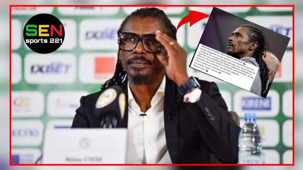 Aliou Cisse, le Meilleur Coach de l'histoire de l'équipe nationale du Sénégal.