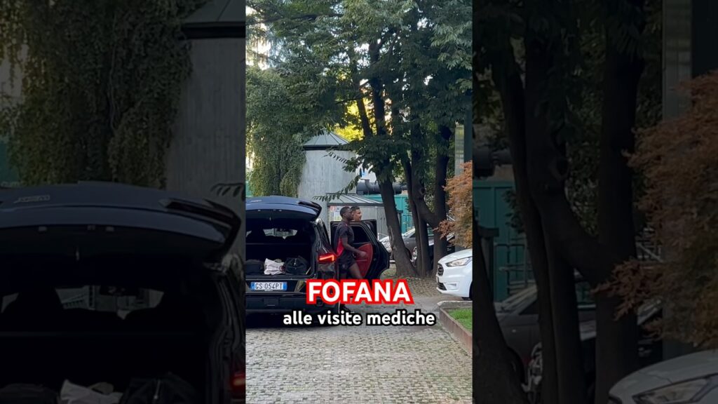 FOFANA, viste mediche con il MILAN 🔴⚫️ | #Shorts