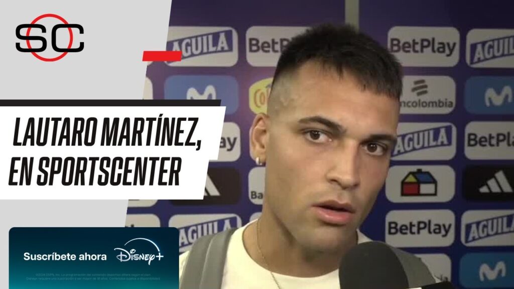 "SE HACE MUY DIFÍCIL JUGAR EN ESTAS CONDICIONES": Lautaro Martínez tras la derrota en Barranquilla