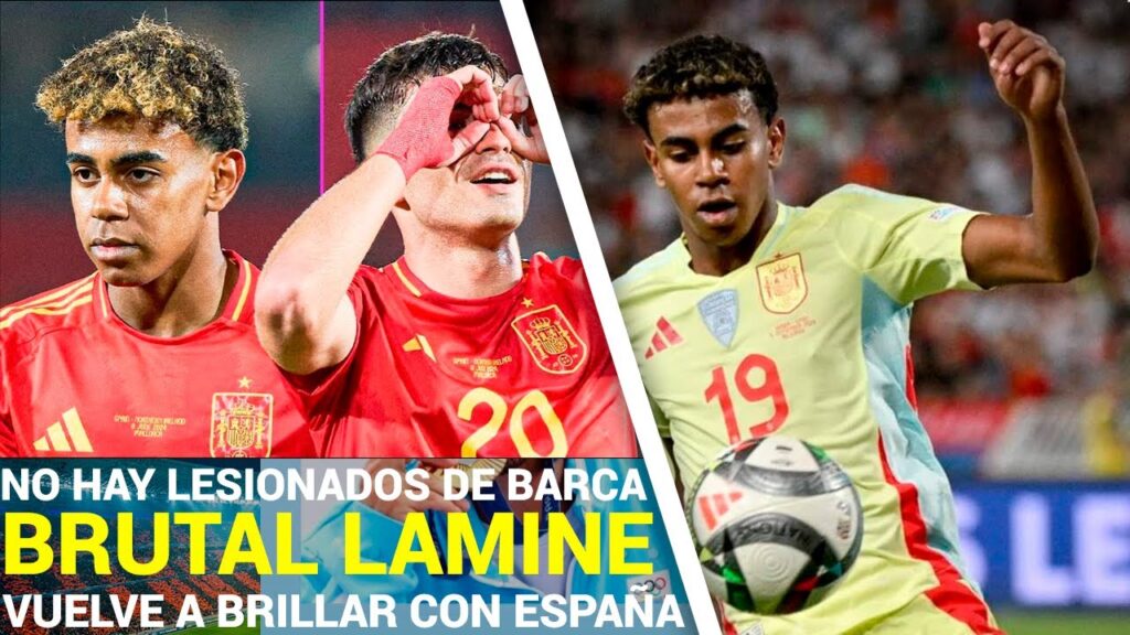 Lamine Yamal y Pedri BRILLAN y España DESTROZA a Suiza y NO HAY LESIONADOS para el Barça