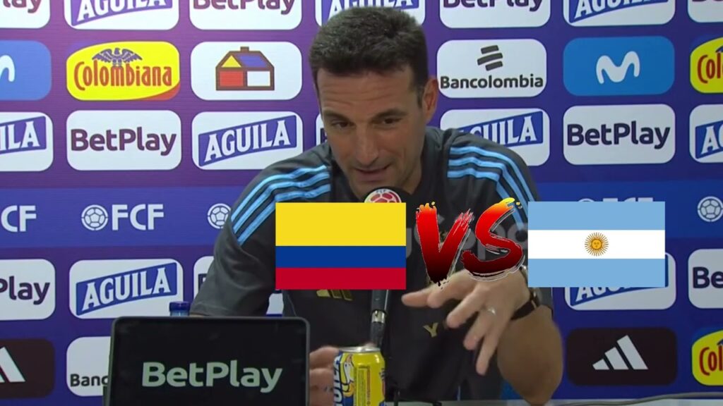 DECLARACIONES DE LIONEL SCALONI TRAS PERDER DE VISITANTE CON COLOMBIA