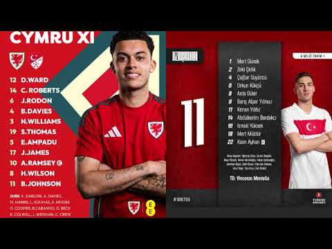 Wales VS Turkey - UEFA Nations League 2024/25 - BBC Radio 5 Live commentary