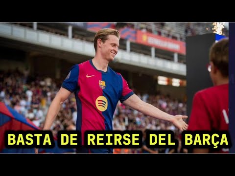 FRENKIE DE JONG Y COMO REIRSE DEL BARÇA! Basta ya de jugadores que HUNDEN al club…