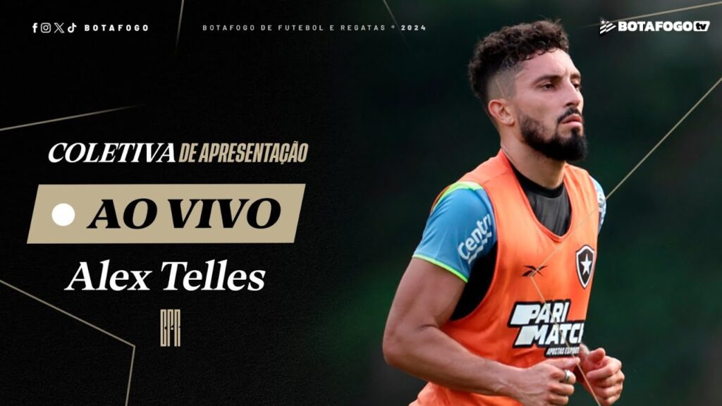 AO VIVO | Coletiva de Apresentação | Alex Telles