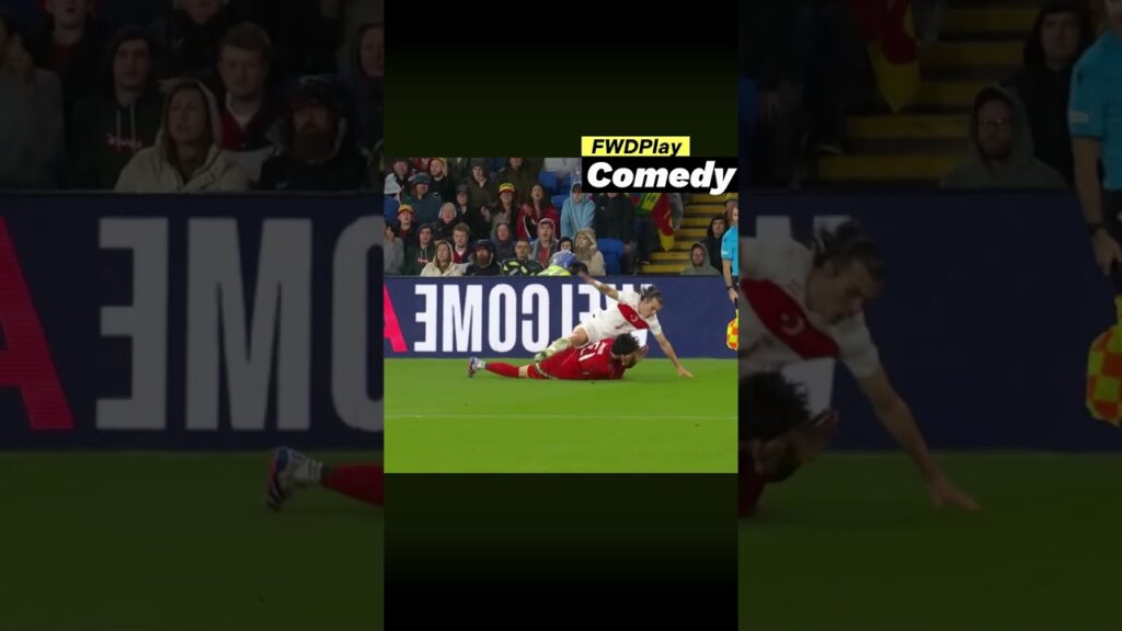 Foul of the Year: When Football Turns Brutal! 👟😱🔥 #football #söyüncü #uefa #nationsleague #turkey
