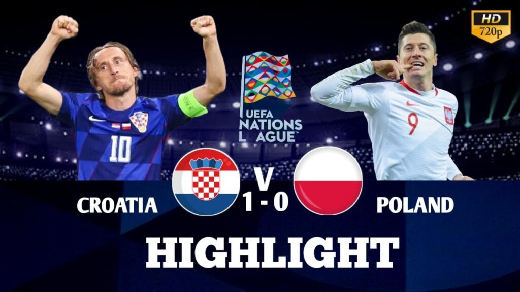 Croatia vs Poland | All Goals &Highlights || UEFA Nations League 2024 #highlight #croatia #UEFA