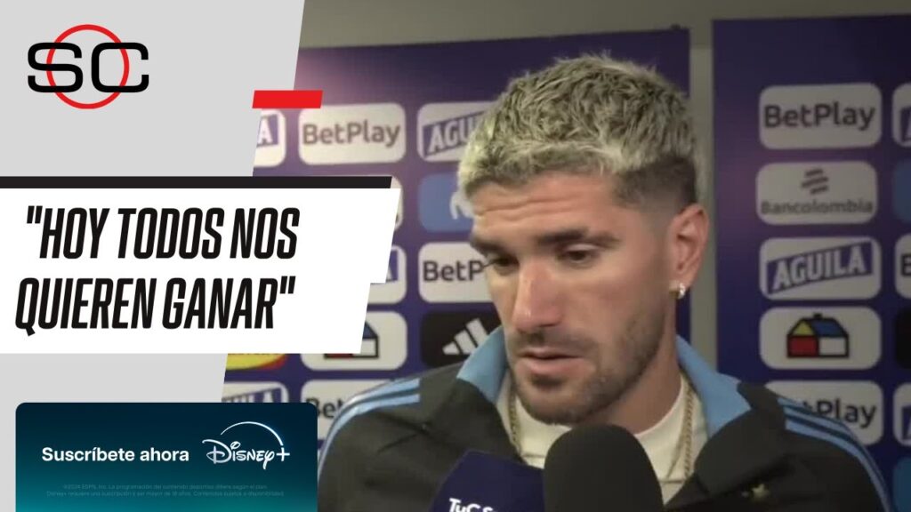 "EN ESTE RECORRIDO NOS TOCÓ PERDER MUY POCO": Rodrigo De Paul IMPERDIBLE en #SportsCenter
