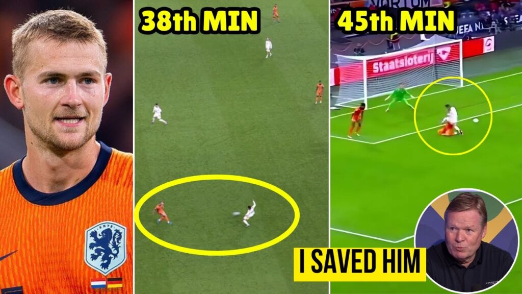Matthijs de Ligt Goal Leading Errors Forced Half-Time Substitution During Netherlands 2-2 vs Germany