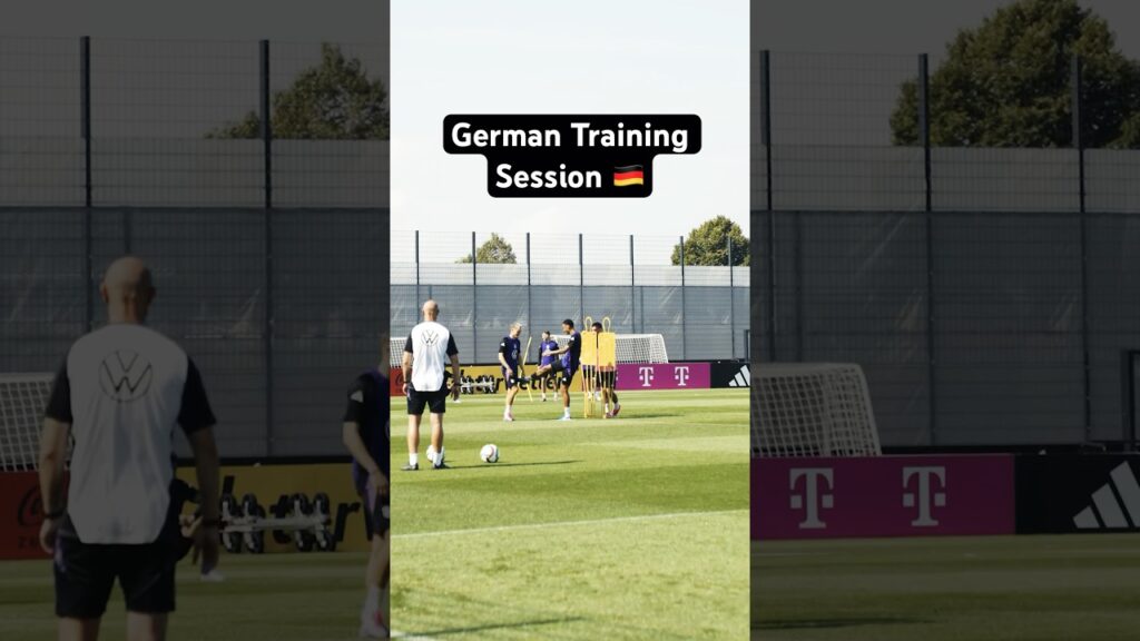 Shot on GOAL training 🇩🇪⚽️