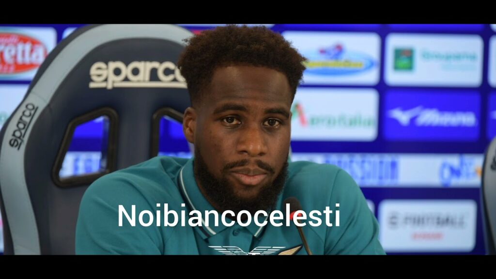 #Calciomercato #Lazio - La conferenza stampa di presentazione di Boulaye #Dia