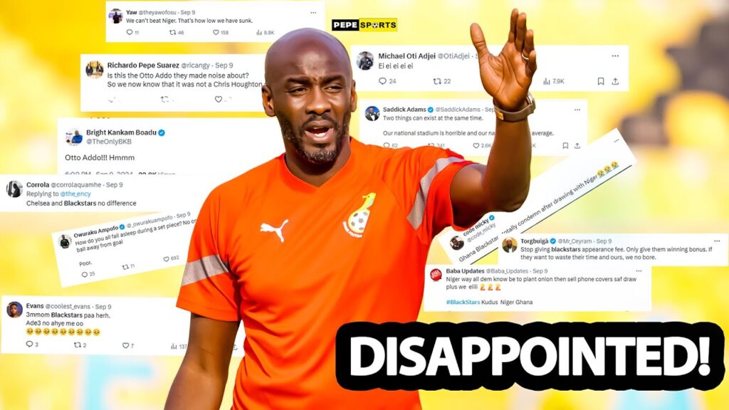 BLACK STARS 🇬🇭 COACH OTTO ADDO DISAPPOINTED IN HIS BOYS😱 GHANAIANS ALSO DISAPPOINTED IN COACH & PLAY