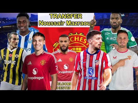 Noussair Mazraoui and Manuel Ugarte There We Land To Manchester United 😱 New Player 2024/2025