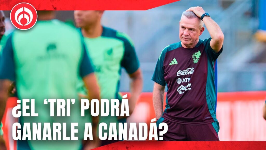 Así jugará México ante Canadá