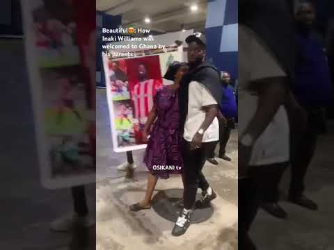 Black Stars striker Inaki Williams,Snr bro of Nico Williams to Ghana #ghana #blackstars #inaki #nico