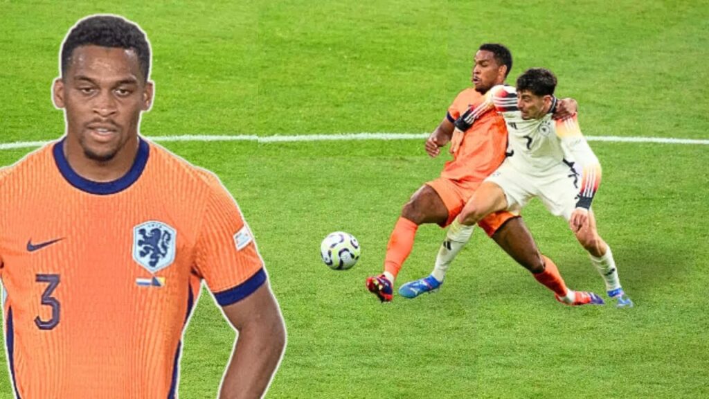 Juriien Timber is So Good against Germany & Havertz 🟠⚪️ Juriien Timber is So Good against Germany & Havertz 🟠⚪️