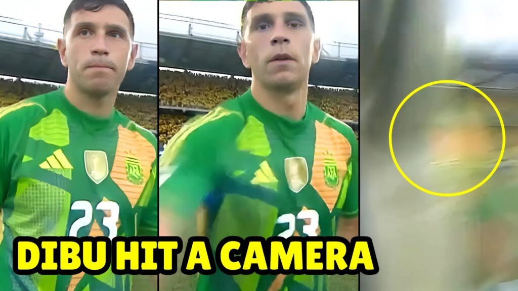 Emiliano Martinez In Trouble For Hitting a Camera After Argentina's 2-1 Defeat by Colombia