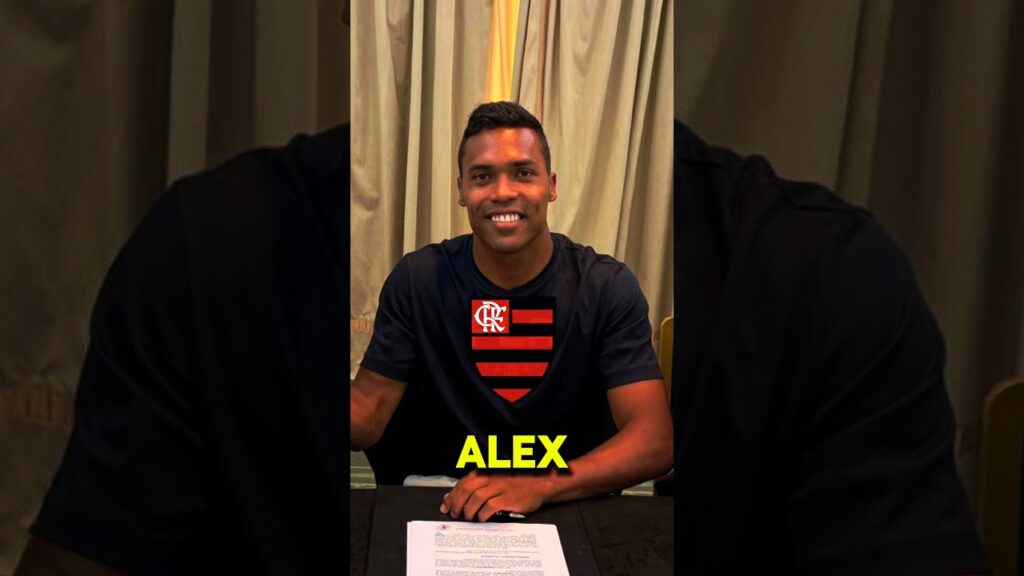 FLAMENGO fecha com ALEX SANDRO até 2026! #flamengo #mengão #mengo #shorts #alexsandro #crf #futebol