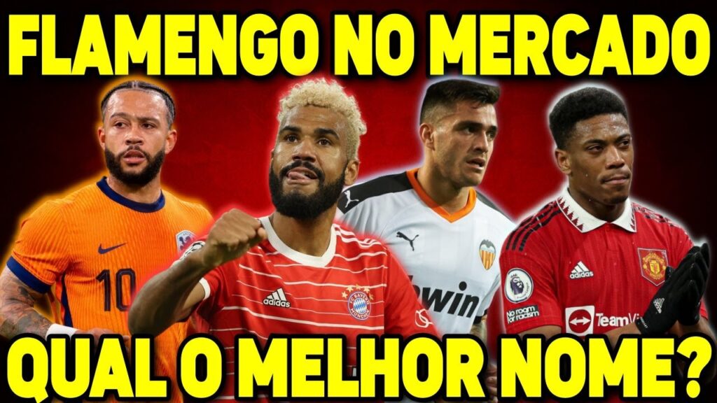 CHOUPO-MOTING, DEPAY, MARTIAL, MÁXI GÓMEZ - QUEM SERIA O MELHOR PARA O FLAMENGO?